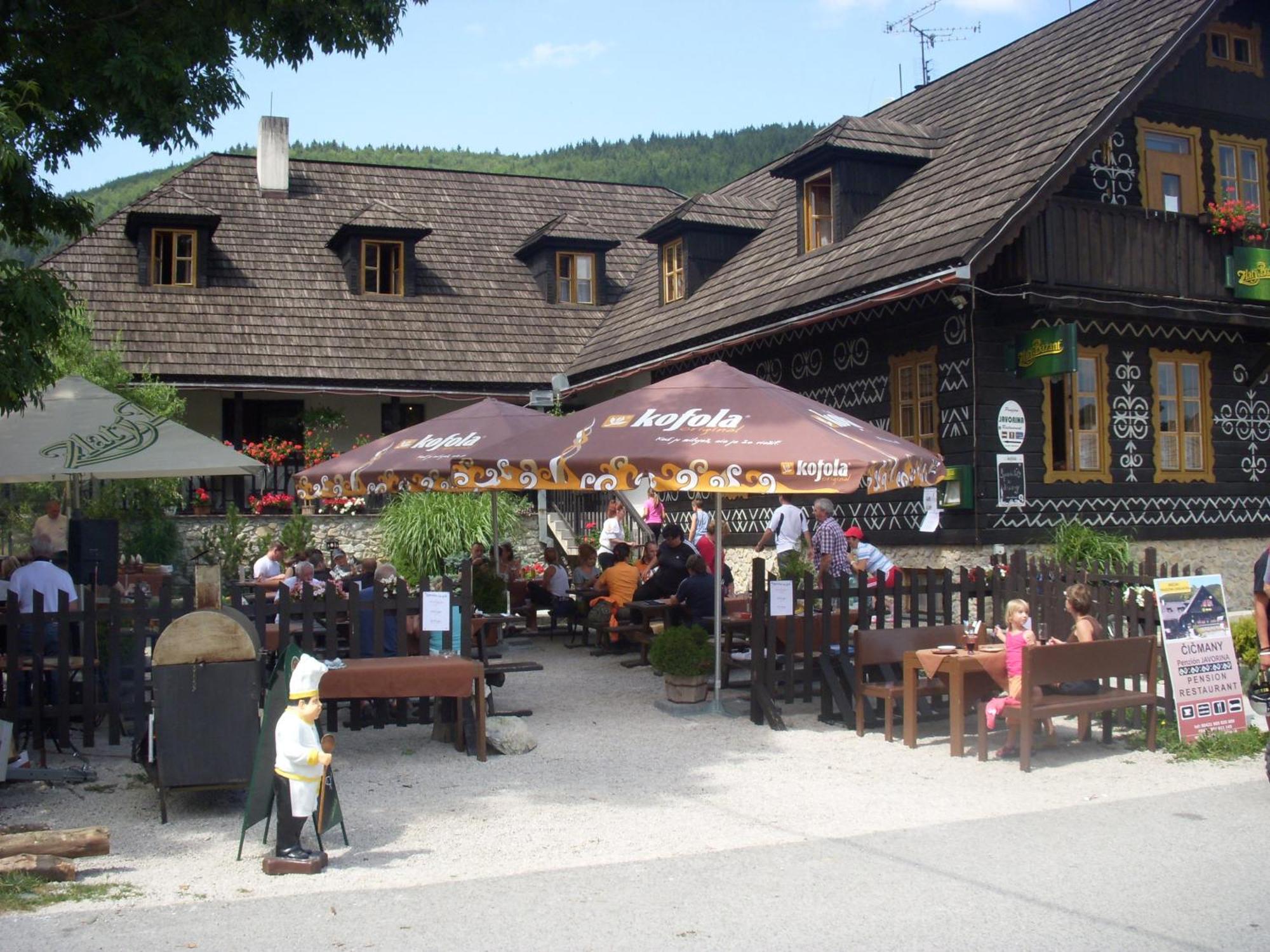 Penzion Javorina Čičmany Buitenkant foto